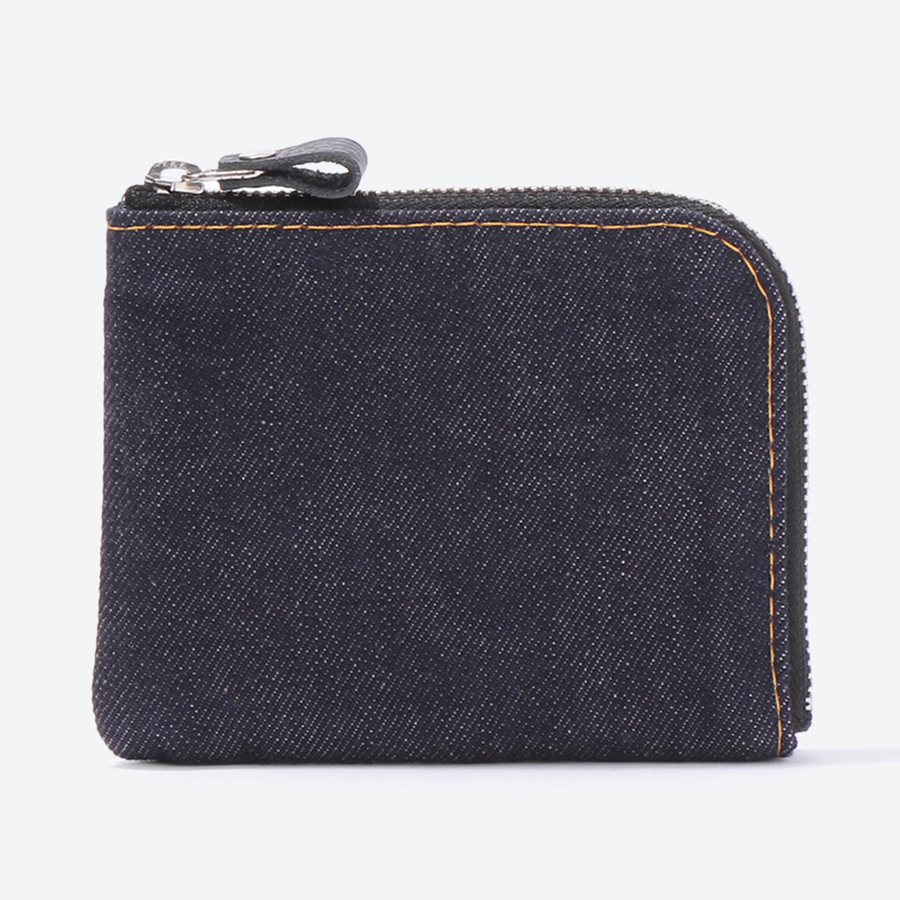 <岡山かばん>おかやまデニムのミニL字ウォレット
