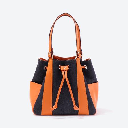 ＜岡山かばん＞おかやまデニムのハンドバッグ