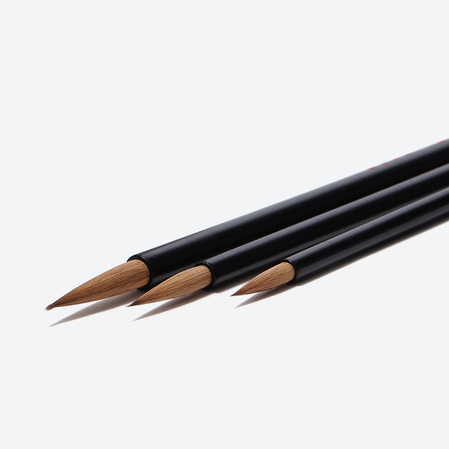 <ほう古堂>書筆 イタチ毛3本セット M-11