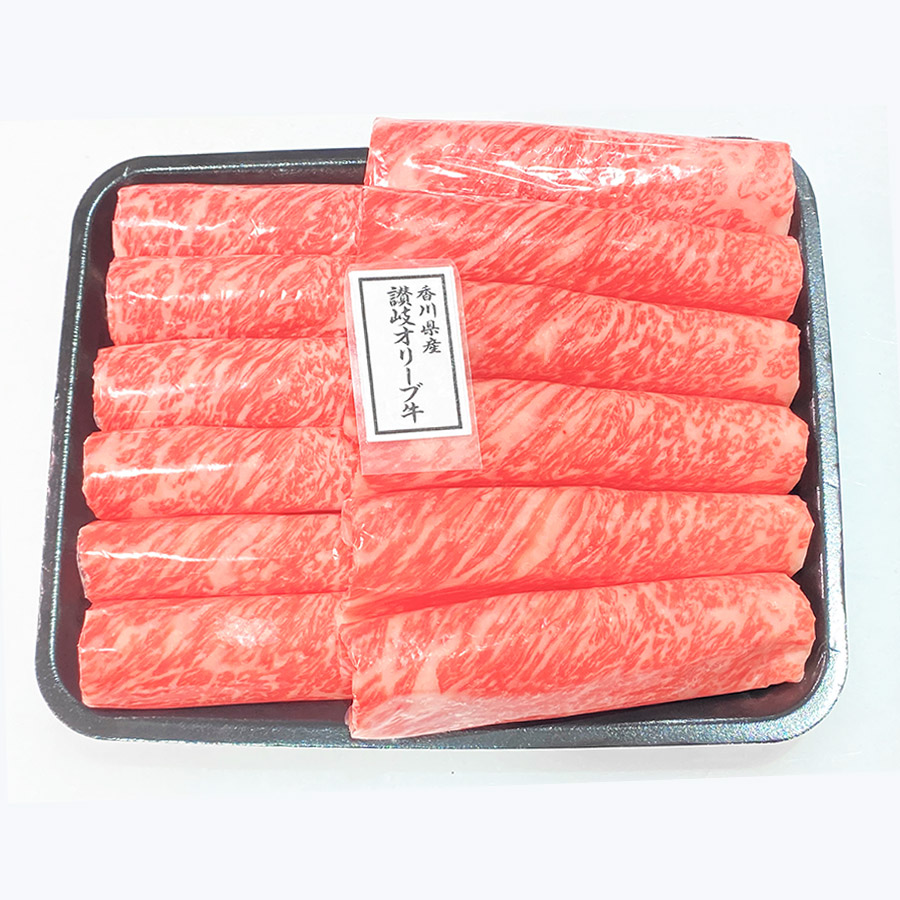 讃岐オリーブ牛ロースすき焼用（ロース肉600g）