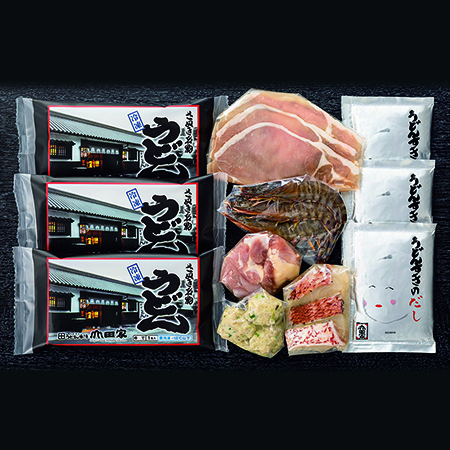 讃岐うどんすき「四国の恵み」鍋セット（USR3NO）