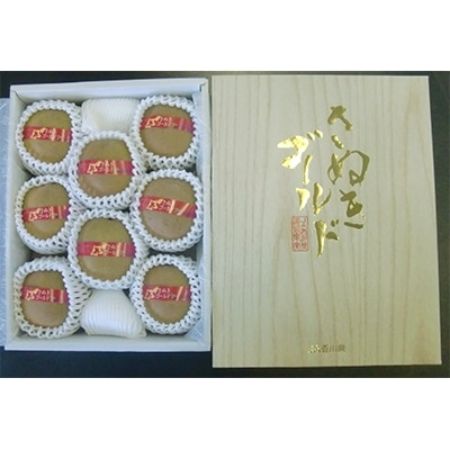 「キウイ」　香川県オリジナル品種　”さぬきゴールド”　1.4kg（7～9玉）