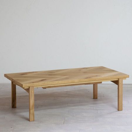 ＜Nichibi Woodworks＞Flet120　コタツテーブル（組立式）
