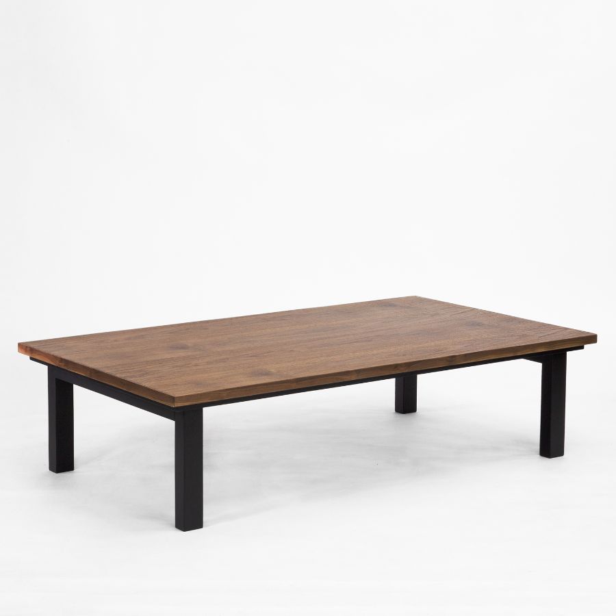 ＜Nichibi Woodworks＞SAI WalnutII120　コタツテーブル（組立式）