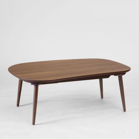 ＜Nichibi Woodworks＞Rasmo Walnut105　コタツテーブル（組立式）