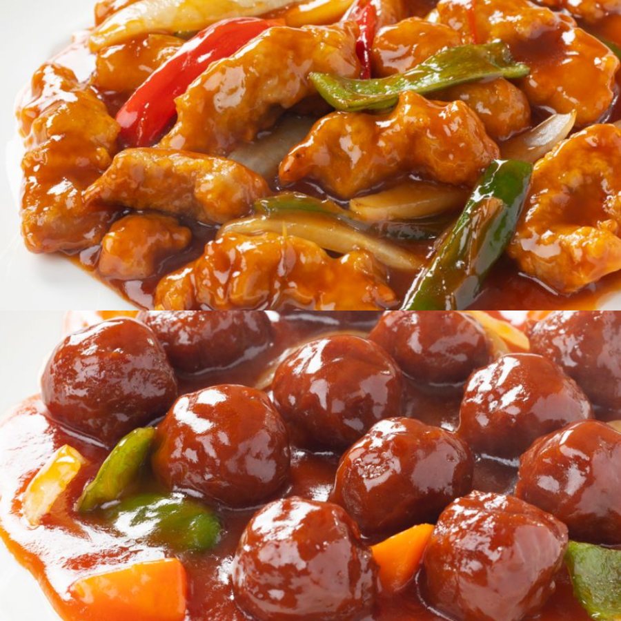 ＜北京高松＞「酢豚&肉団子」セット各1パック