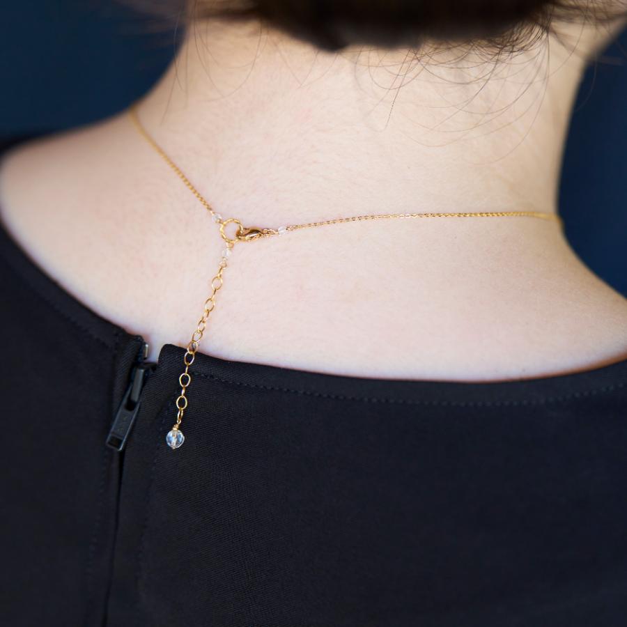 <Matsuyoi>高知県産血赤珊瑚ネックレス(縦型)