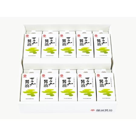 ＜鎌田醤油＞サラダ醤油200ml×10ヶ