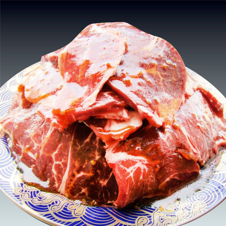 「牛ハラミ」秘伝のタレ漬け250g×2（計500g）