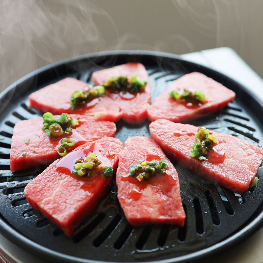 A4・A5等級「黒毛和牛」焼肉用（カルビ）2種セット（ねぎ味噌・ねぎ塩）各250g（計500g）