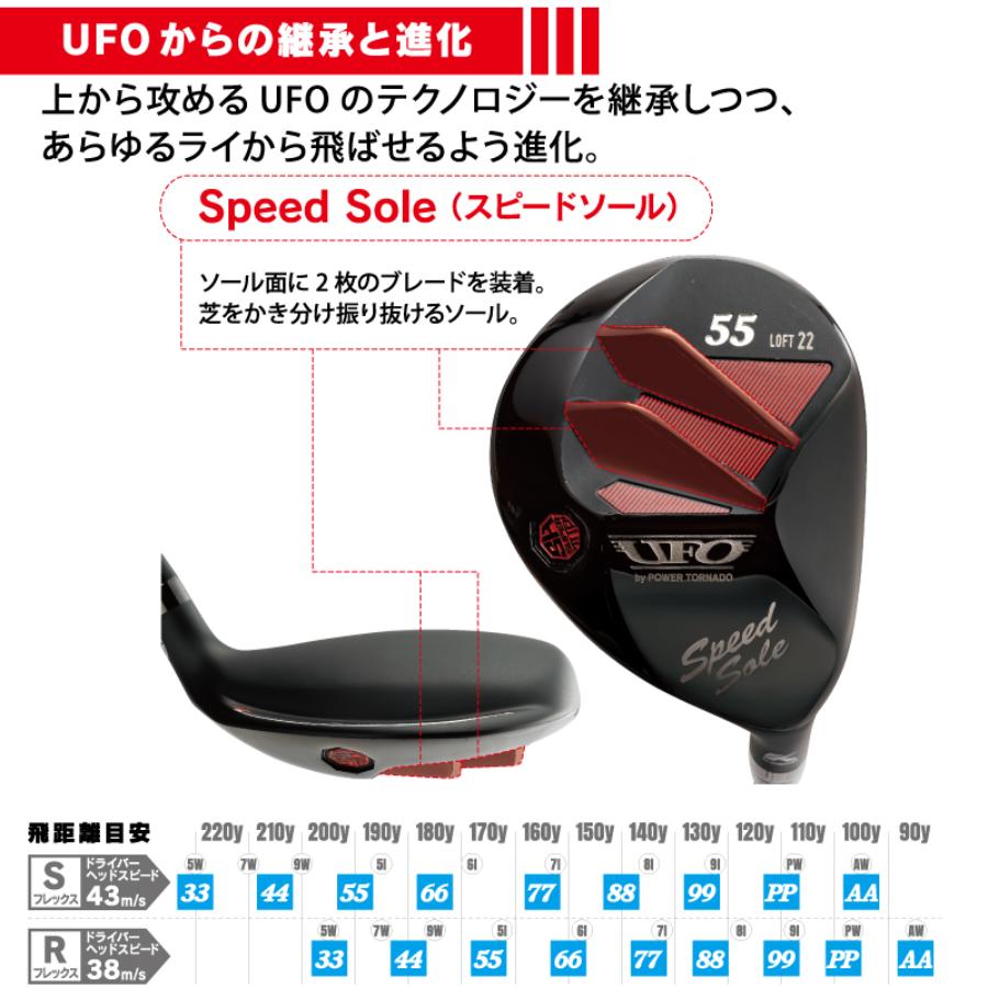 ＜キャスコ＞ＵＦＯ　Ｓｐｅｅｄ　ユーティリティー　カーボンシャフト　メンズ　フレックス（S）／　全９番手