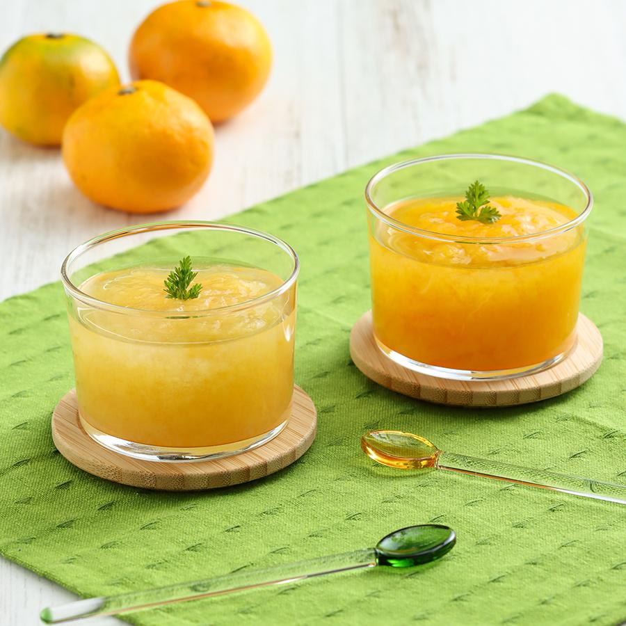 有機JAS認定「柑橘ゼリー」2種セット（みかん・伊予柑）各6個（計12個）