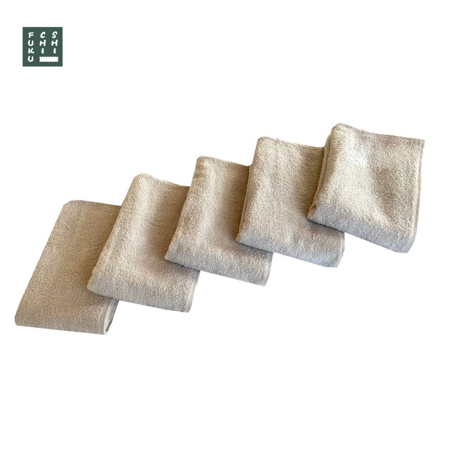 SHICHIFUKU TOWEL＞（ノーヴィ）バスタオル 5枚セット ペールグレー
