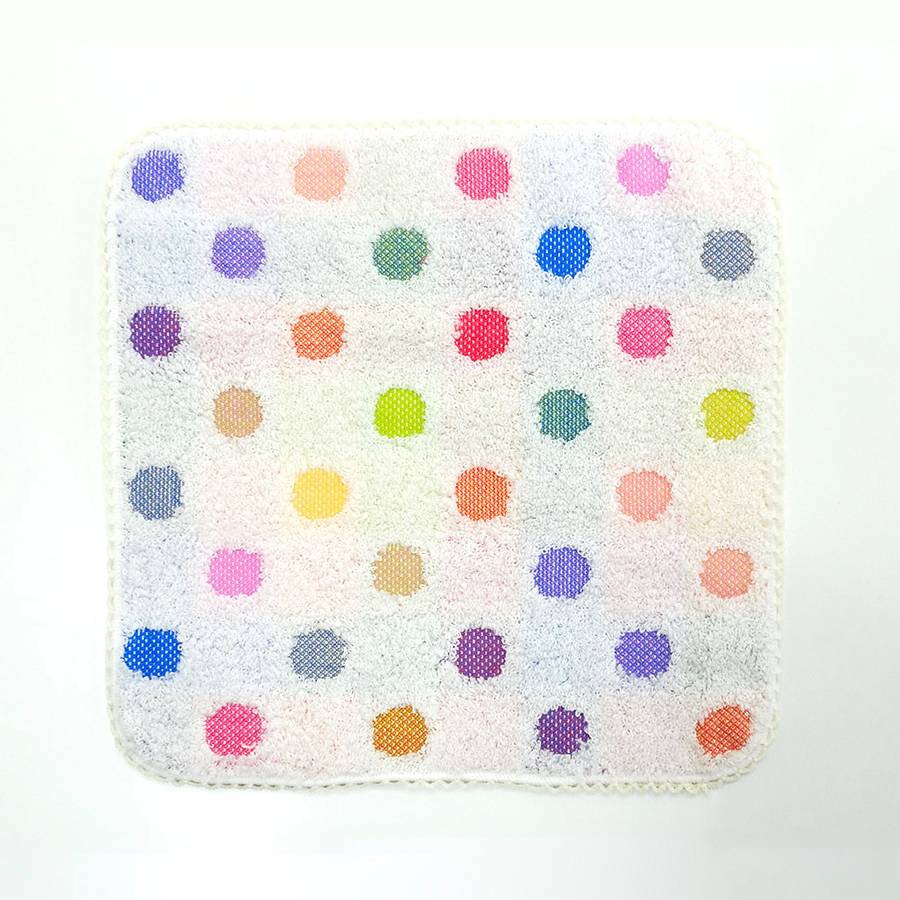 ＜SHICHIFUKU　TOWEL＞（ベビーギフト／ポップカラー）タオル・スタイセット　(今治タオルブランド認定製品）総重量：約400g