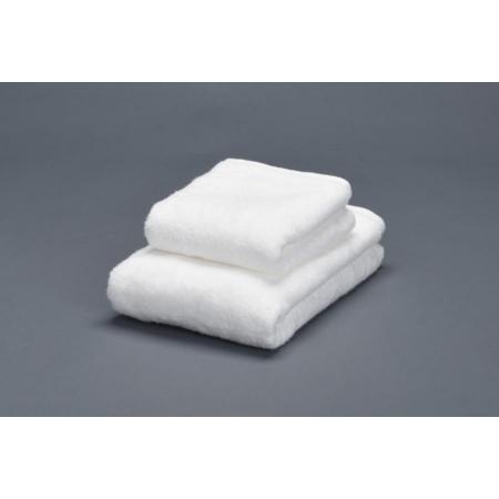 ＜FUJITAKA　TOWEL＞世界鶴　風　バスタオル・フェイスタオルセット　ホワイト（今治タオルブランド認定製品）