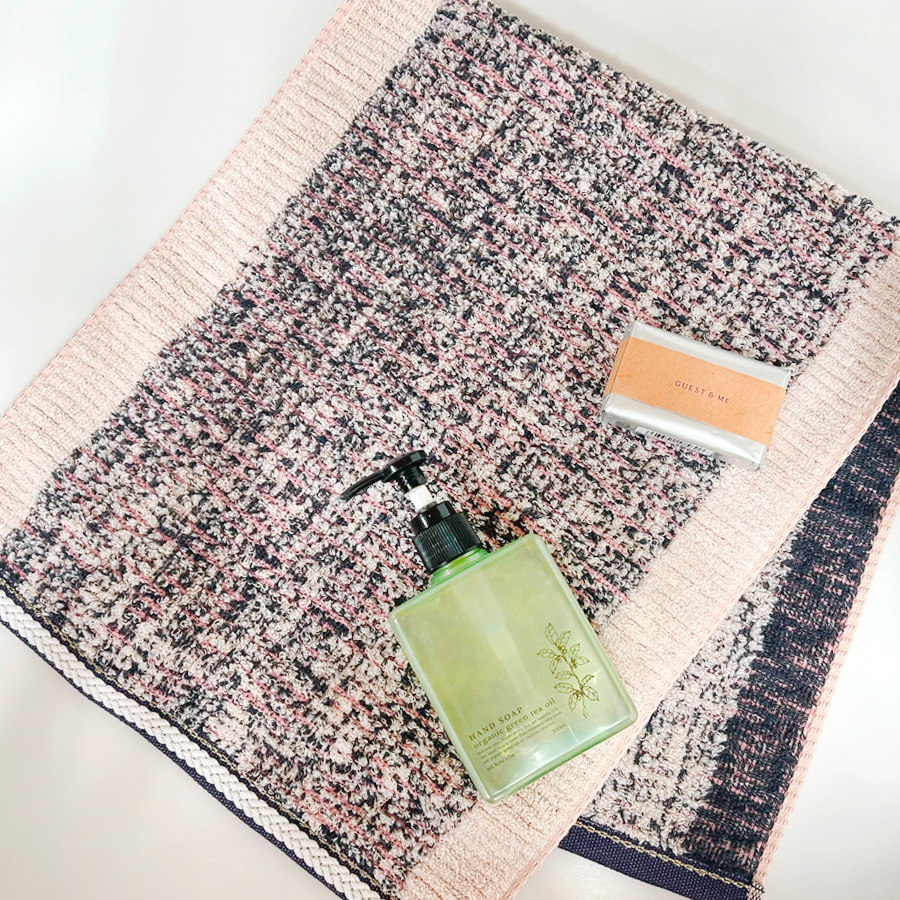 ＜SHICHIFUKU　TOWEL＞（ミッシュ）バスタオル・フェイスタオル6枚　各2色　(今治タオルブランド認定製品）
