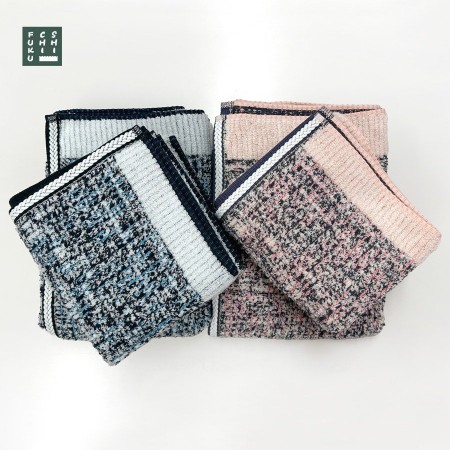 ＜SHICHIFUKU　TOWEL＞（ミッシュ）バスタオル・フェイスタオル6枚　各2色　(今治タオルブランド認定製品）