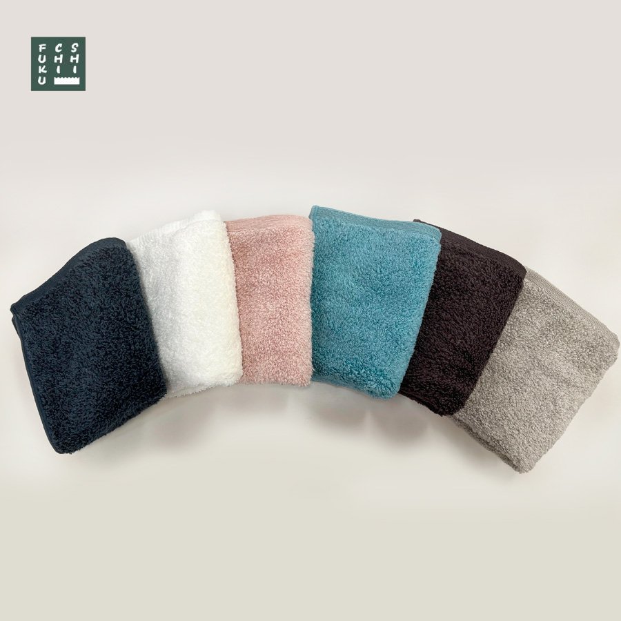 <SHICHIFUKU TOWEL>(レンヌ)フェイスタオル 6枚セット 全色 (今治タオルブランド認定製品)