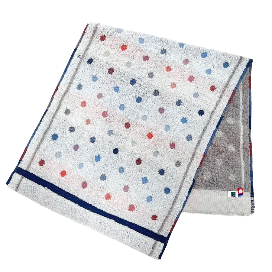 ＜SHICHIFUKU　TOWEL＞（オプス）バスタオル・フェイスタオル・ハンドタオル・ハンカチ8枚　各2色　今治タオルブランド認定製品