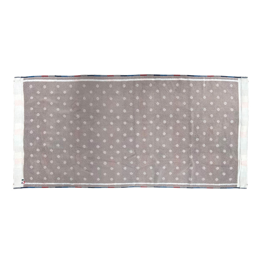 <SHICHIFUKU TOWEL>(オプス)バスタオル 3枚セット ホワイト×グレー (今治タオルブランド認定製品)