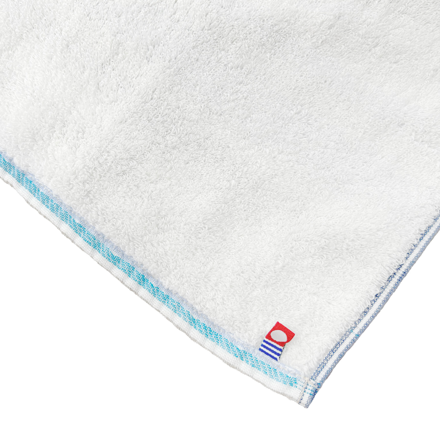 ＜SHICHIFUKU　TOWEL＞（エポナ）フェイスタオル　5枚セット　ブルー　　(今治タオルブランド認定製品）