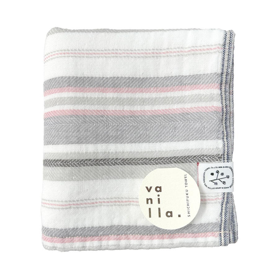 ＜SHICHIFUKU　TOWEL＞（エポナ）フェイスタオル　5枚セット　チャコール　　(今治タオルブランド認定製品）