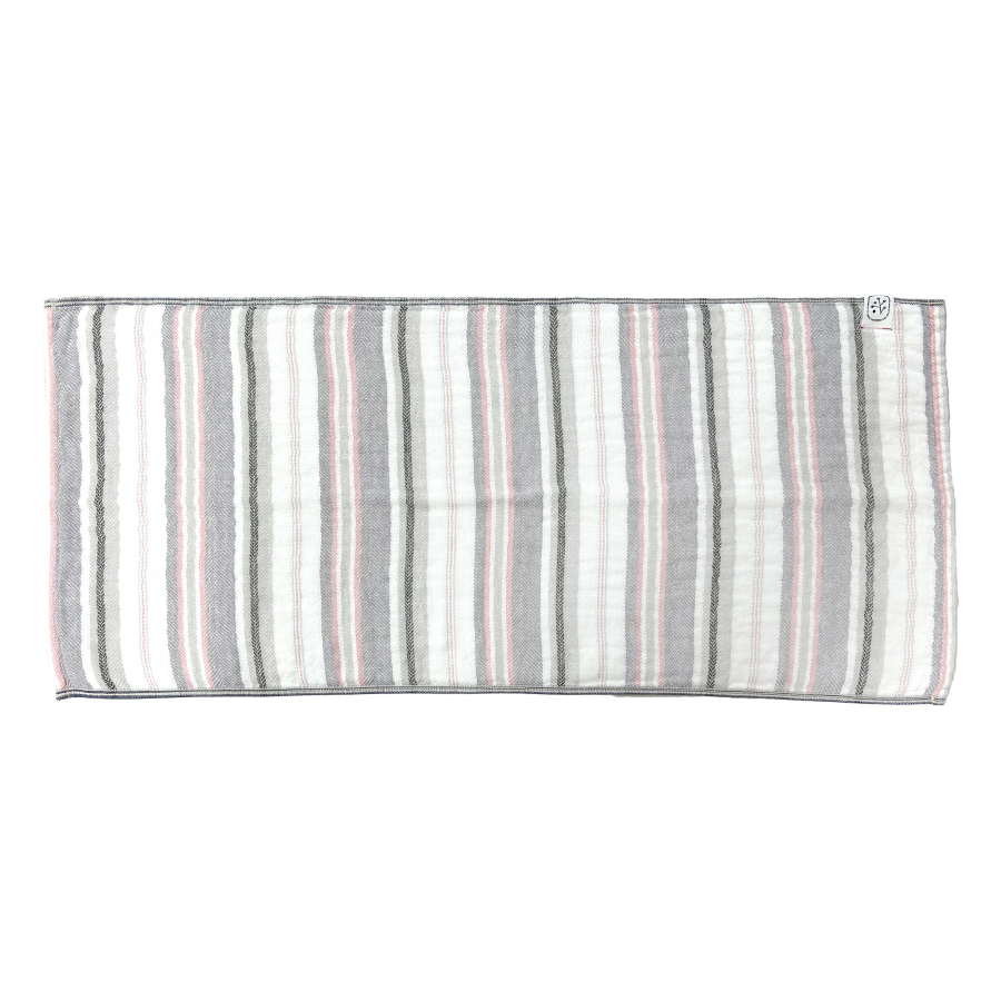 ＜SHICHIFUKU　TOWEL＞（エポナ）フェイスタオル　5枚セット　チャコール　　(今治タオルブランド認定製品）