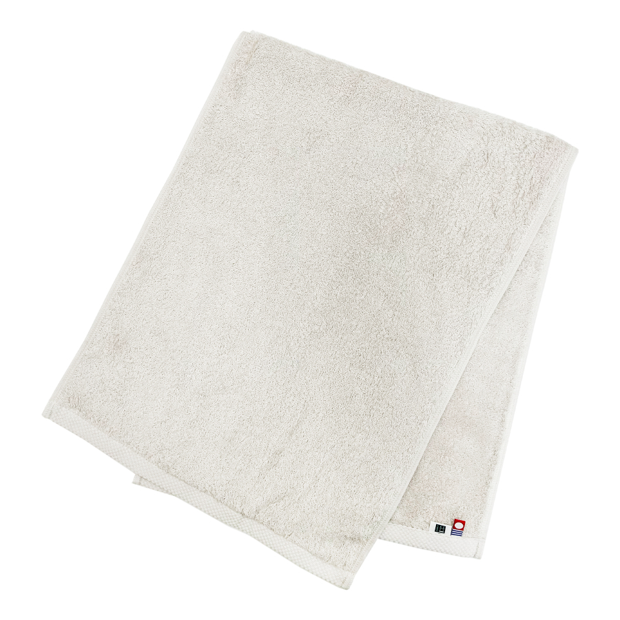 ＜SHICHIFUKU　TOWEL＞（モダンリゾート）フェイスタオル・バスタオル　4枚セット　ライトグレー　(今治タオルブランド認定製品）