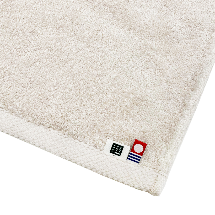 ＜SHICHIFUKU　TOWEL＞（モダンリゾート）フェイスタオル　5枚セット　ライトグレー　(今治タオルブランド認定製品）