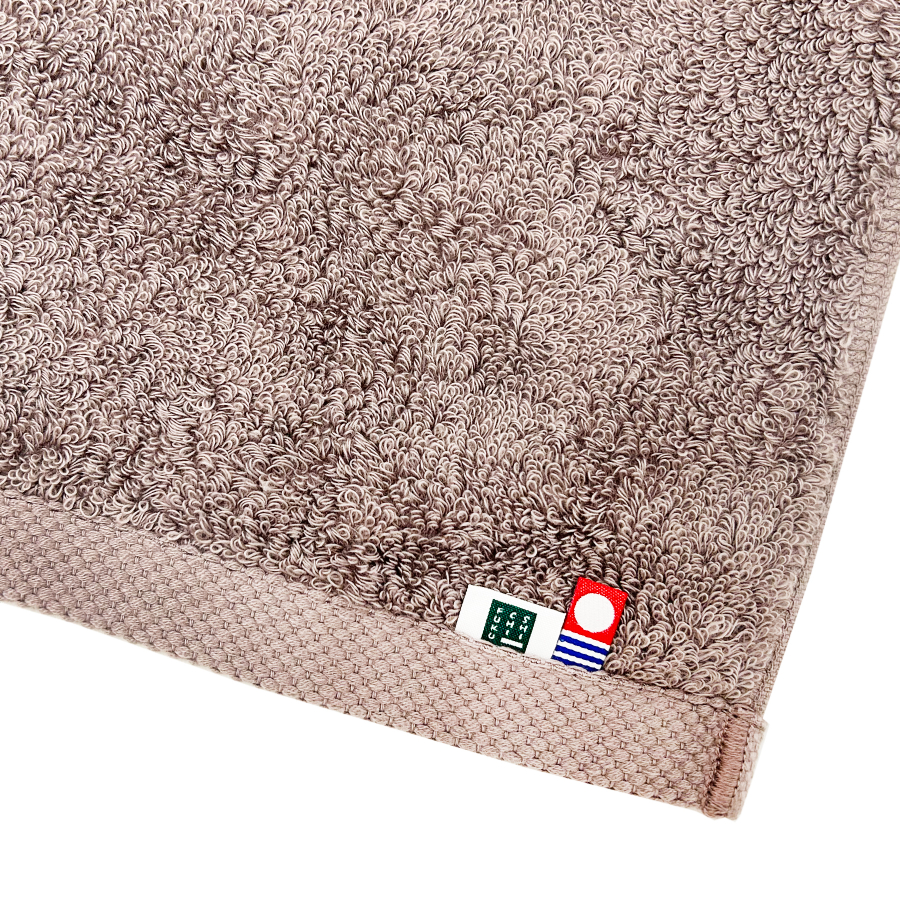 ＜SHICHIFUKU　TOWEL＞（モダンリゾート）フェイスタオル　5枚セット　アッシュグレー　(今治タオルブランド認定製品）