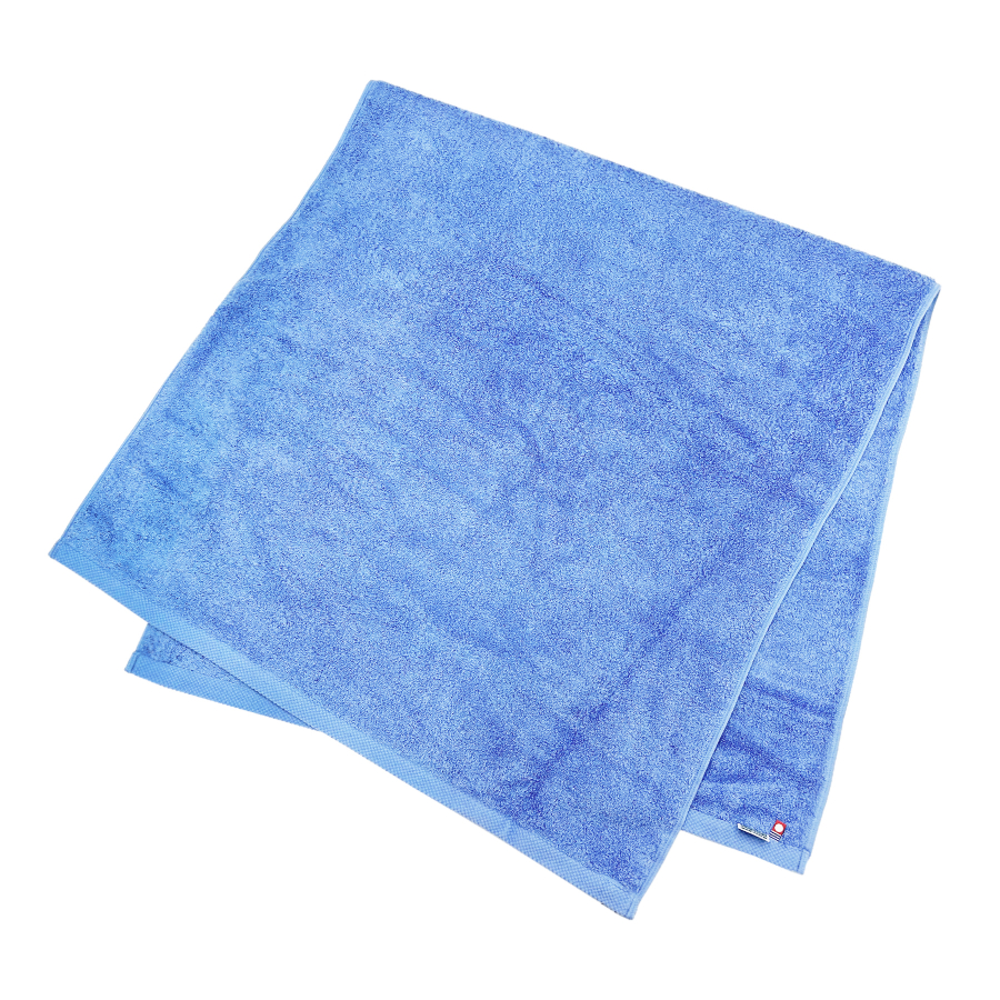 ＜SHICHIFUKU　TOWEL＞（モダンリゾート）バスタオル　3枚セット　マリンブルー　(今治タオルブランド認定製品）