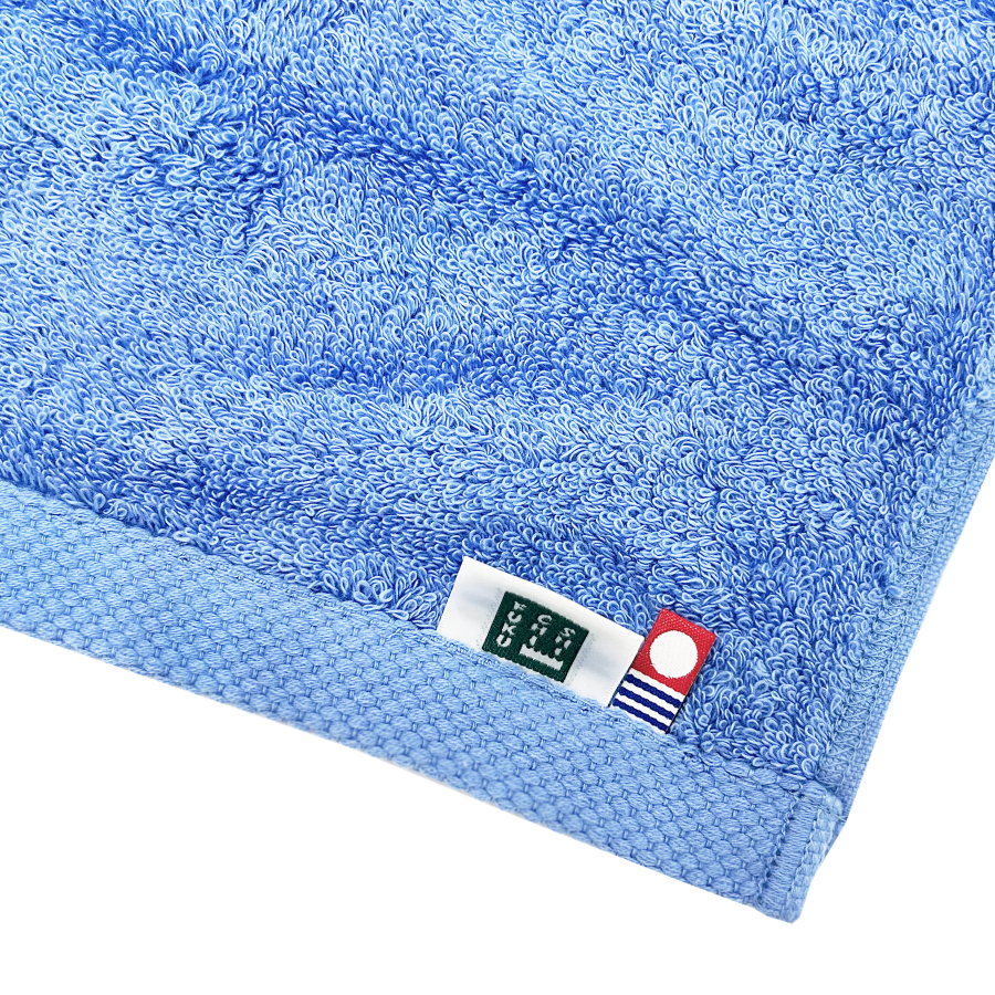 ＜SHICHIFUKU　TOWEL＞（モダンリゾート）バスタオル　3枚セット　マリンブルー　(今治タオルブランド認定製品）