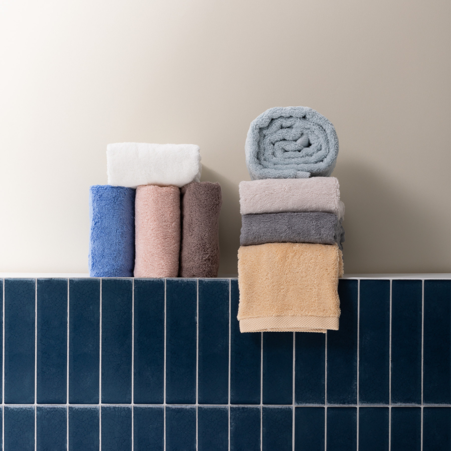 ＜SHICHIFUKU　TOWEL＞（モダンリゾート）バスタオル　3枚セット　マリンブルー　(今治タオルブランド認定製品）