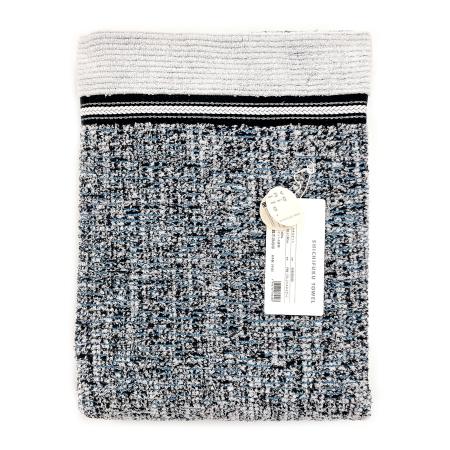 ＜SHICHIFUKU　TOWEL＞（ミッシュ）タオルケット　プレシャスネイビー　(今治タオルブランド認定製品）