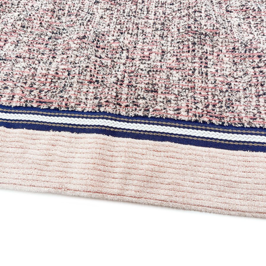 ＜SHICHIFUKU　TOWEL＞（ミッシュ）タオルケット　プルミエピンク　(今治タオルブランド認定製品）
