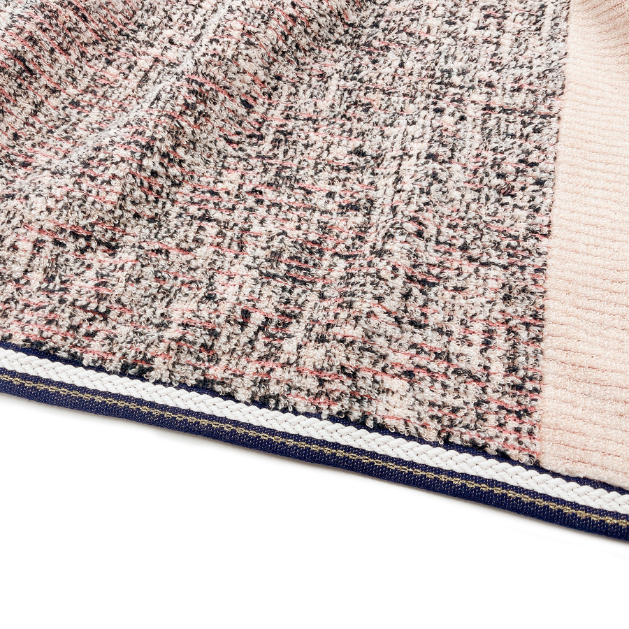 ＜SHICHIFUKU　TOWEL＞（ミッシュ）タオルブランケット　プルミエピンク　(今治タオルブランド認定製品）