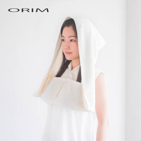 ＜ORIM＞ハヤズキン　オフホワイト（今治タオルブランド認定製品）