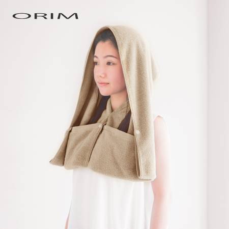 ＜ORIM＞ハヤズキン　ベージュ（今治タオルブランド認定製品）