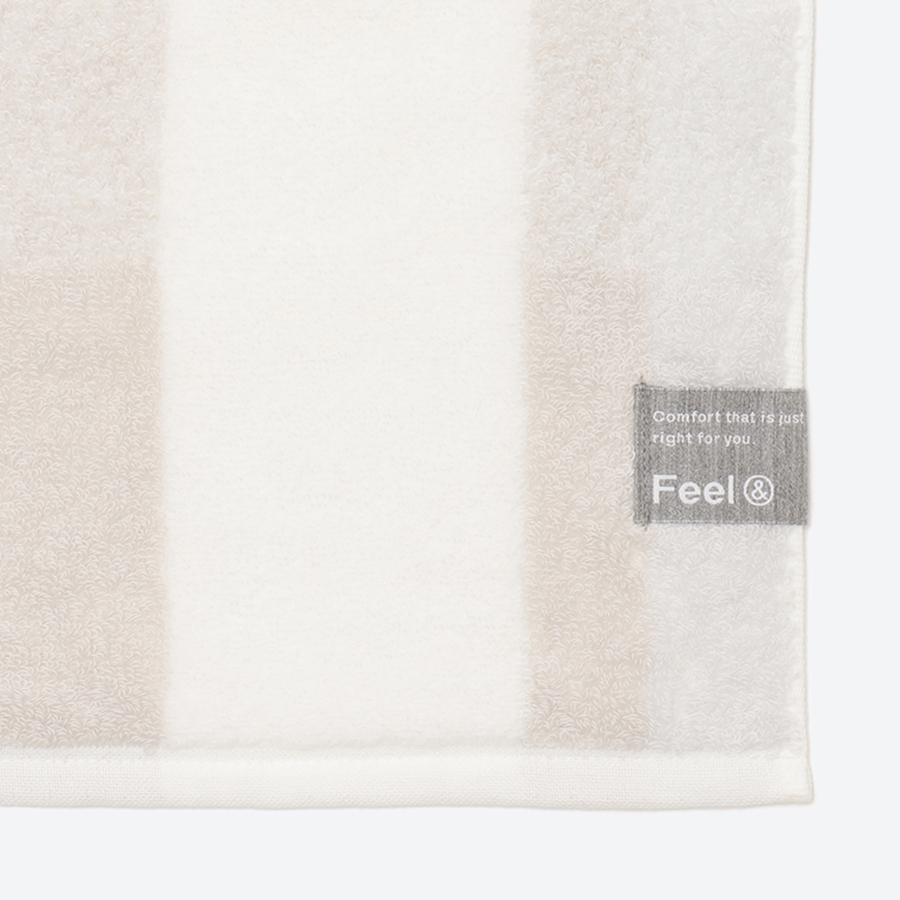 ＜昭和西川＞Feel & airy フェイスタオル5枚セット　グレー（今治タオルブランド認定製品）