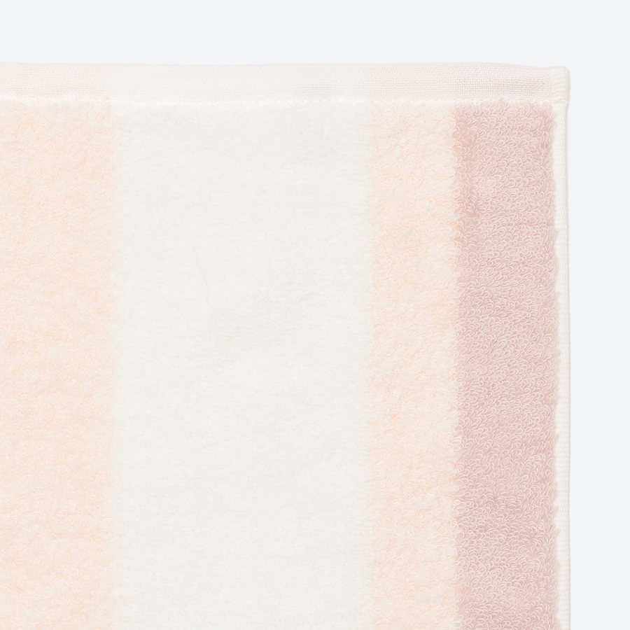 <昭和西川>Feel & airy フェイスタオル3枚セット ピンク・アイボリー・グレー(今治タオルブランド認定製品)
