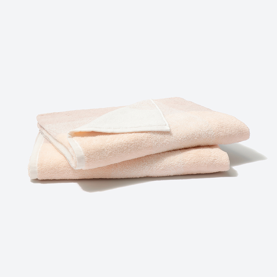 ＜昭和西川＞Feel & airy バスタオル２枚セット　ピンク（今治タオルブランド認定製品）