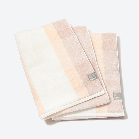 ＜昭和西川＞Feel & airy バスタオル２枚セット　ピンク（今治タオルブランド認定製品）