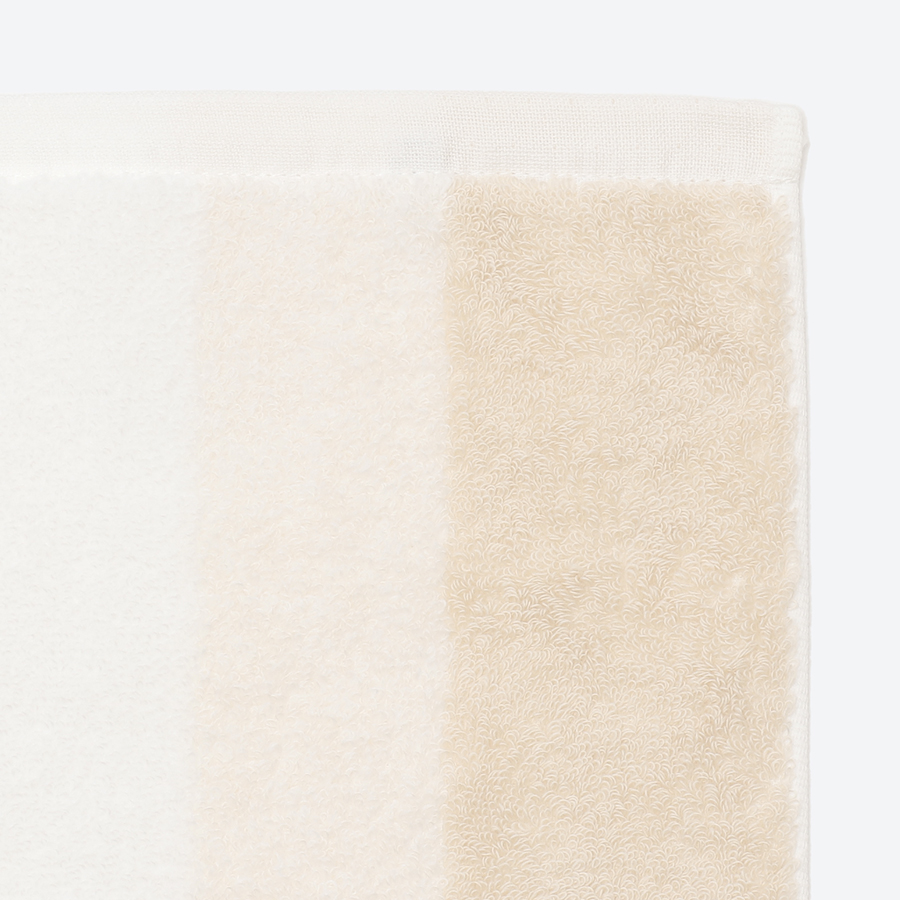 ＜昭和西川＞Feel & airy バスタオル２枚セット　アイボリー（今治タオルブランド認定製品）