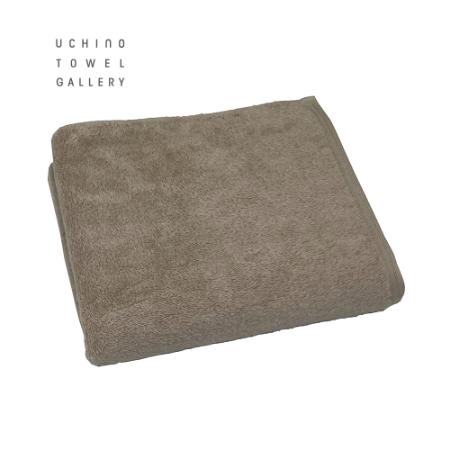 <UCHINO TOWEL GALLERY>オーガニックコットンカラー バスタオル ベージュ