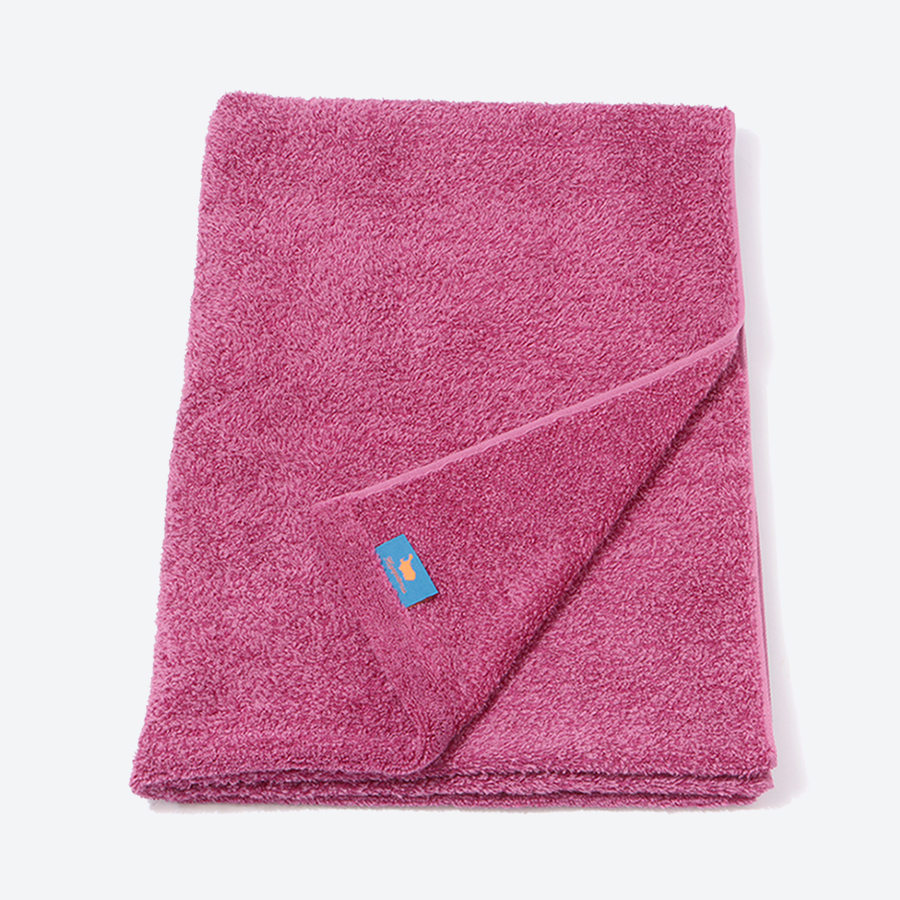 ＜ヒポポタマス＞バスタオル・フェイスタオル　各2枚-カシス