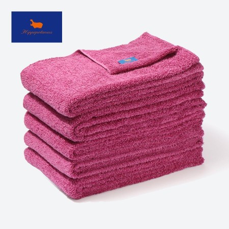 ＜ヒポポタマス＞バスタオル5枚セット　カシス