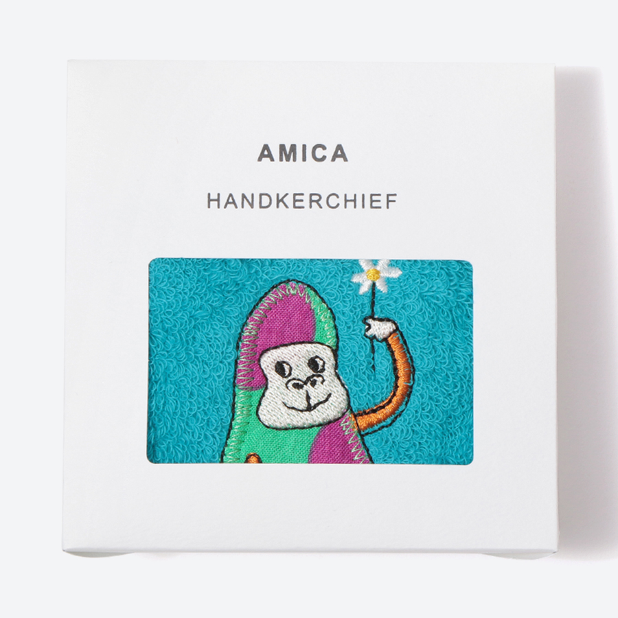 ＜今治 クレシェンド＞AMICAアップリケ（パッケージ入り）　2枚セット