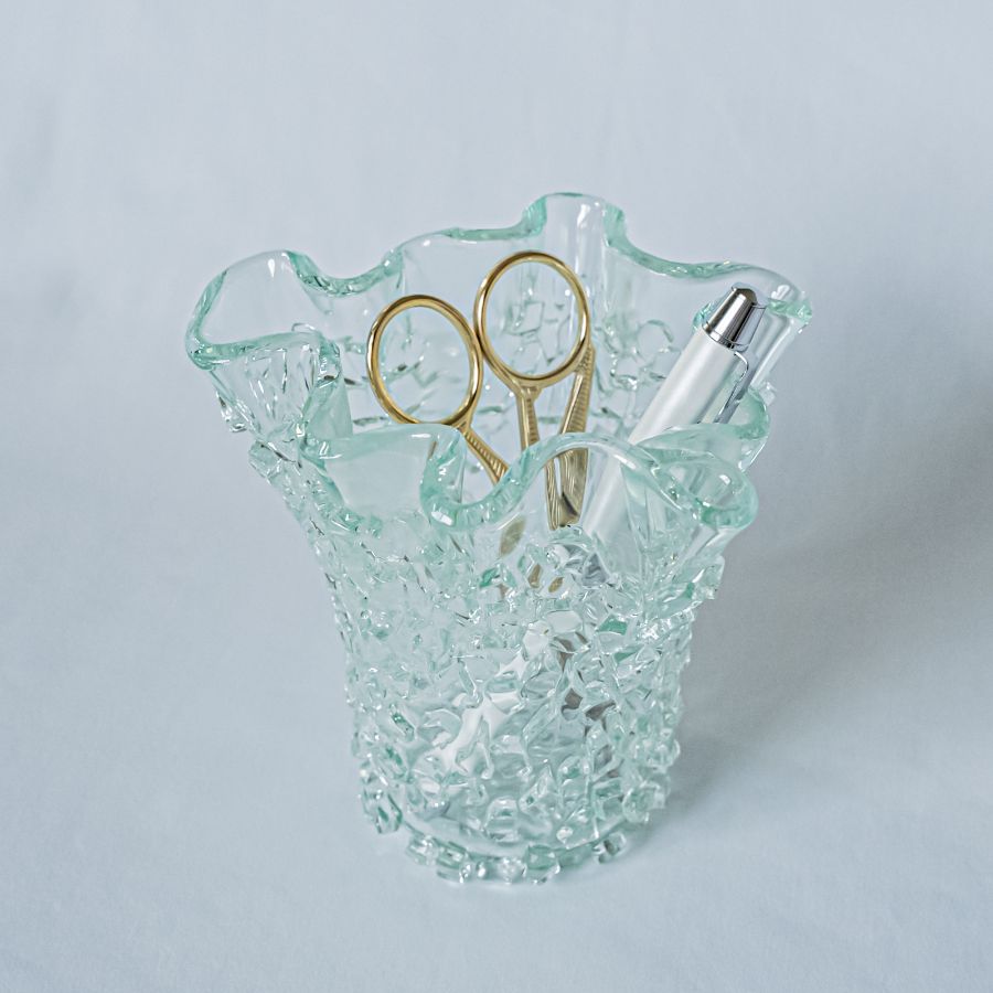 ＜ミラーズウサ＞フリットVASE　Ｍ