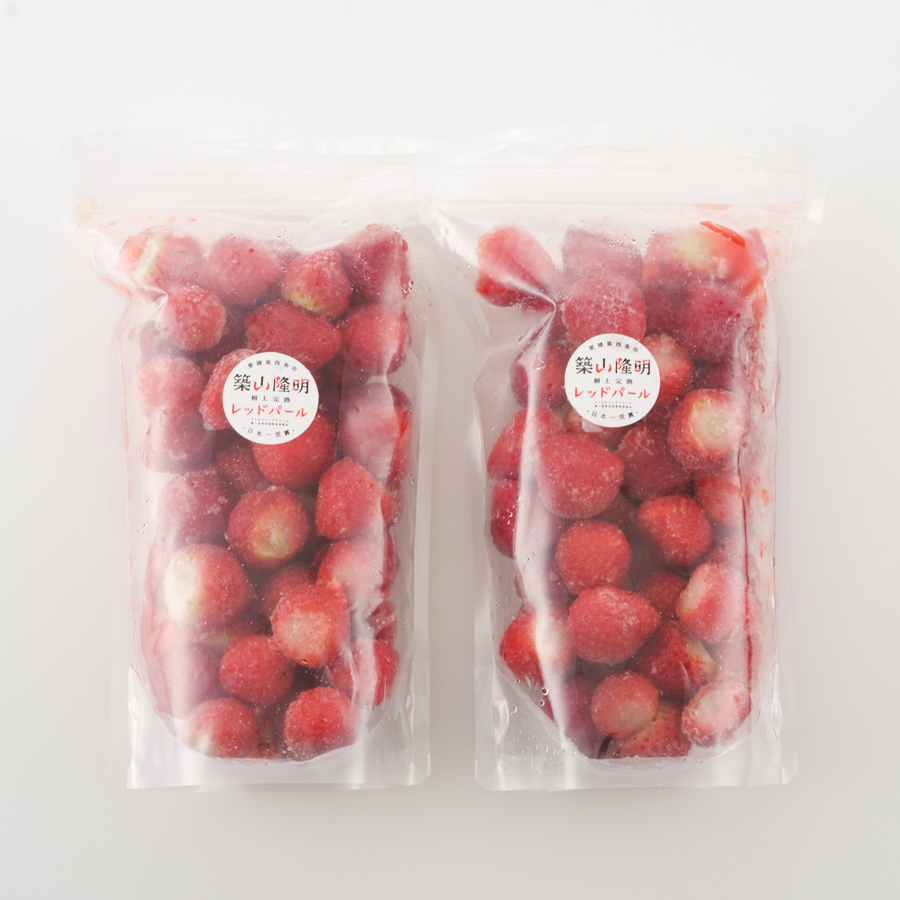 いちごマム＞冷凍いちご「レッドパール」500g×2 | 愛媛県西条市 | 三越