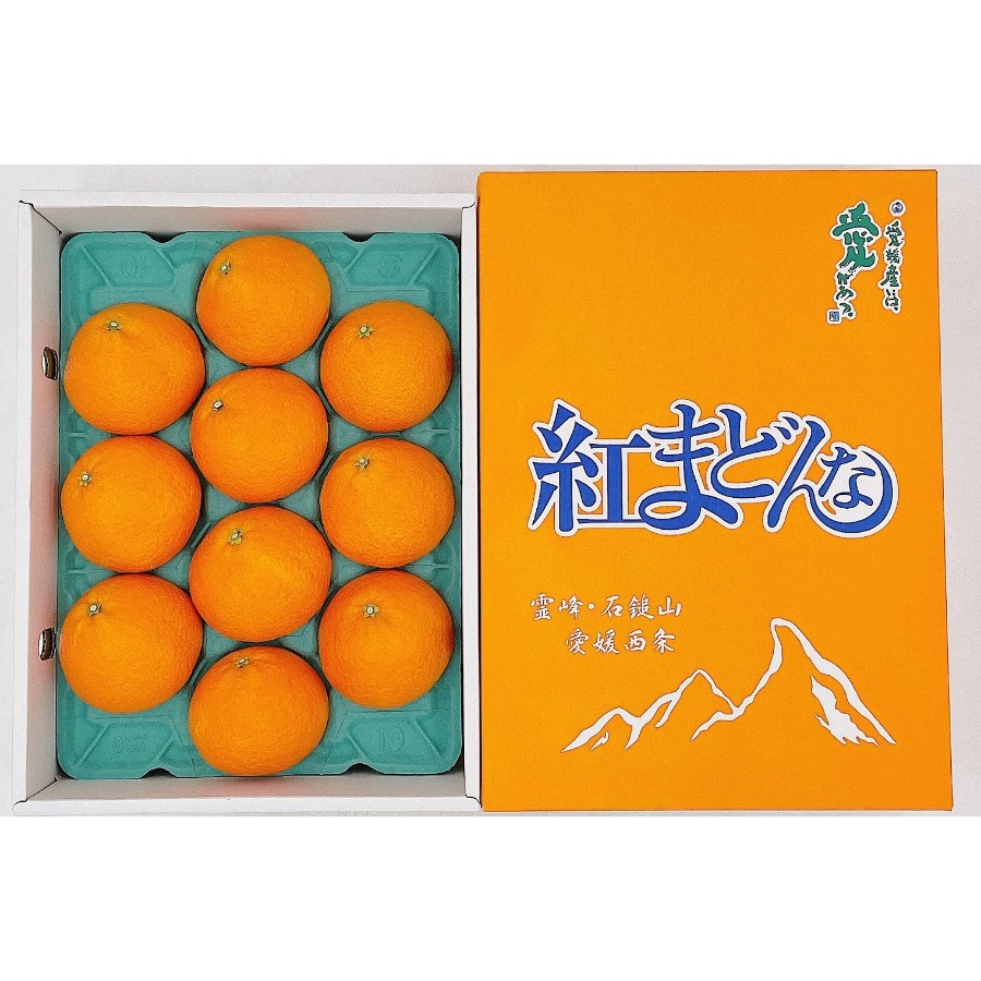 愛媛県産「紅まどんな」赤秀 2L~4Lサイズ8~12個